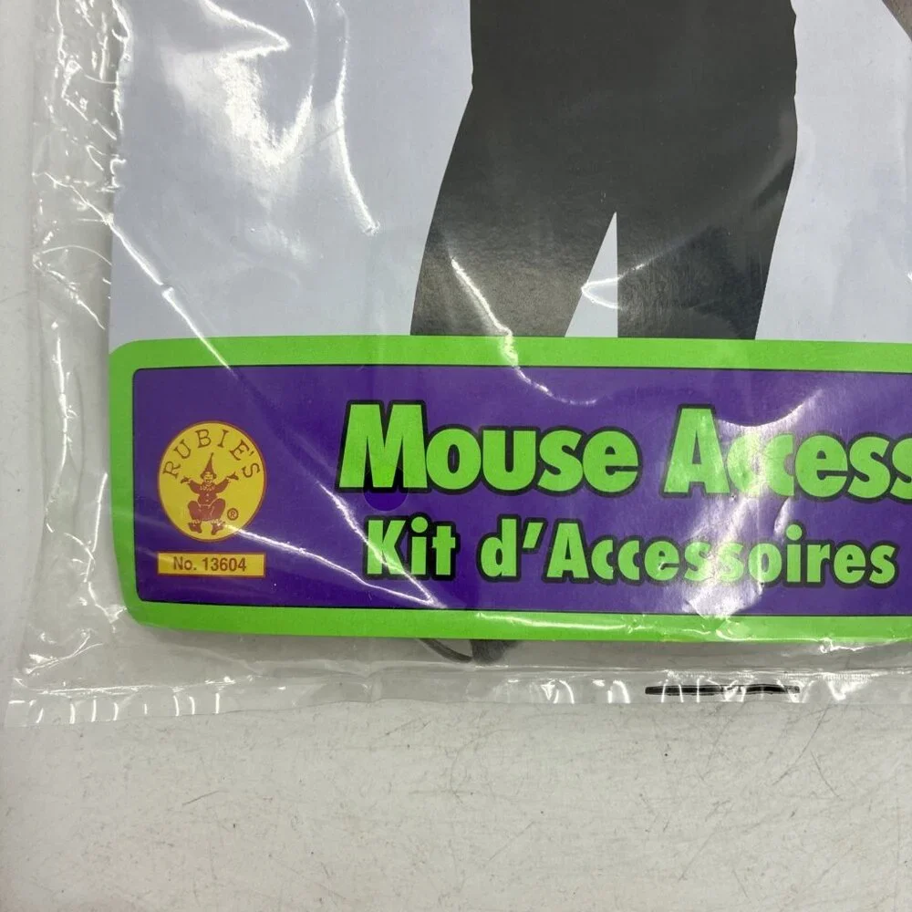 Rubies Kids One Size Mouse Accessories Ears Tail Bow Tie Costume Set - Picture 4 of 7